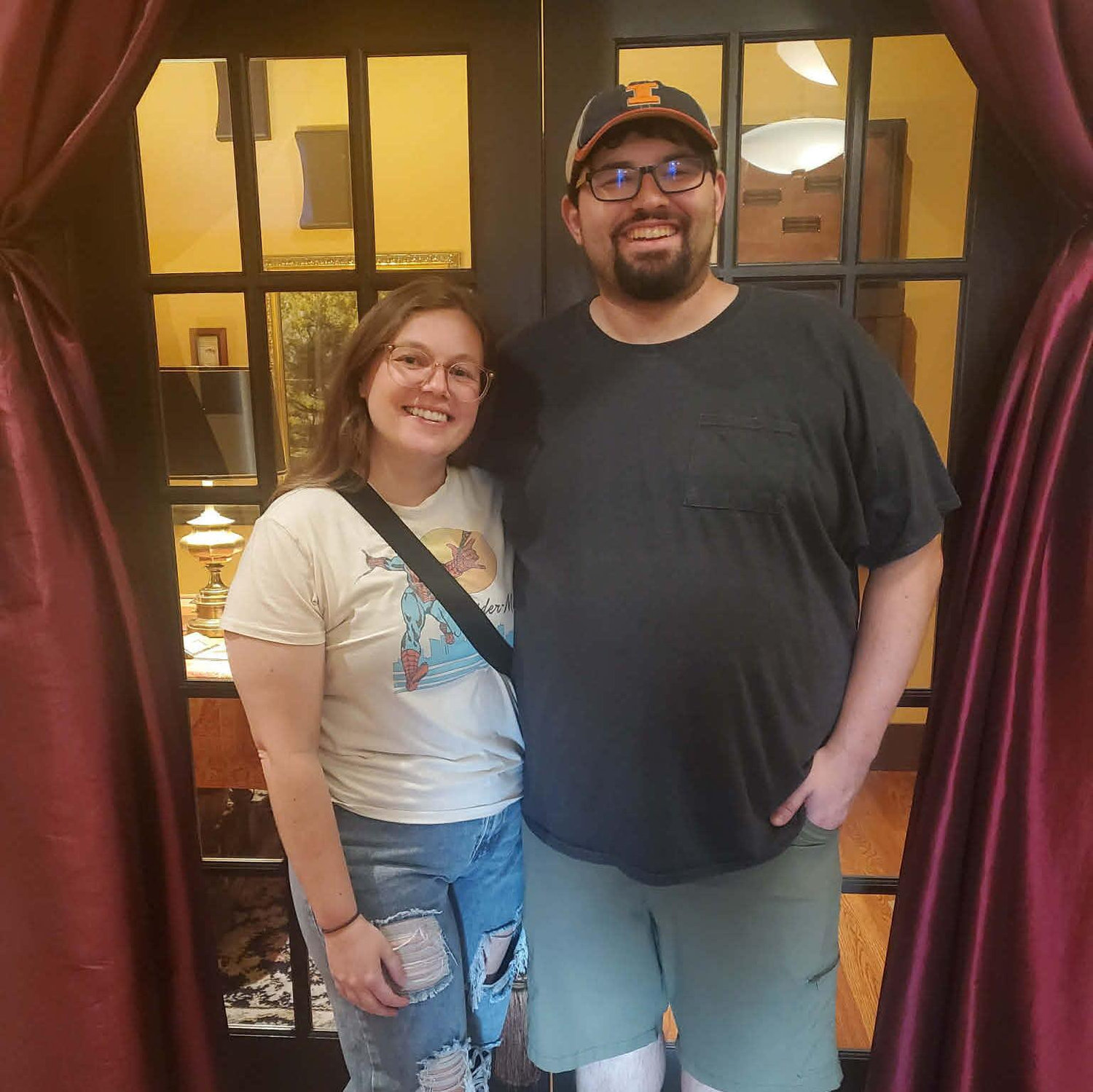 Taken after an escape room date shortly after moving to Michigan. We Escaped!!