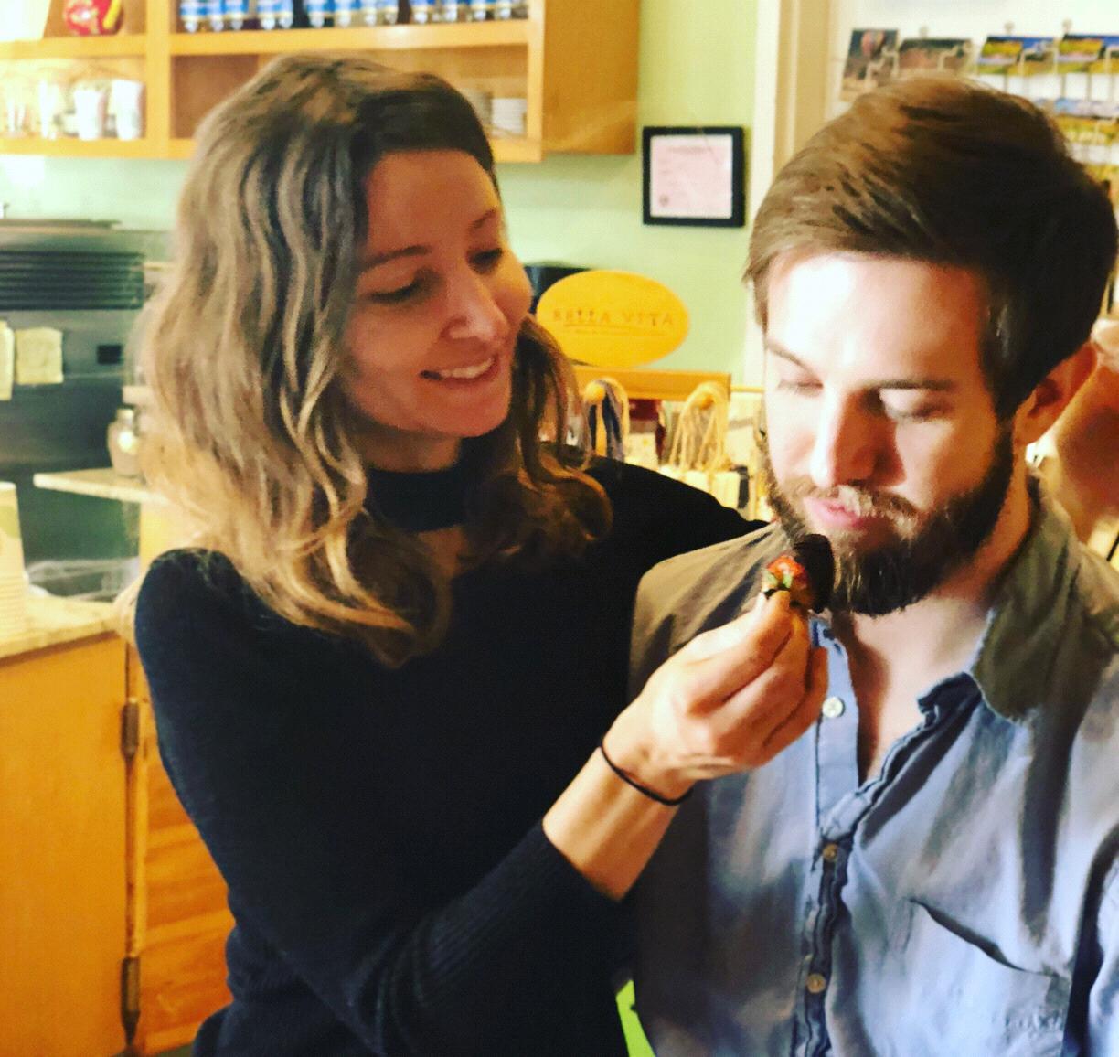 Kyle still contemplating if Masha would poison him at this stage of their relationship.
