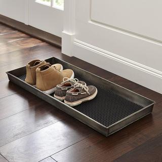 Zinc Boot Tray with Liner