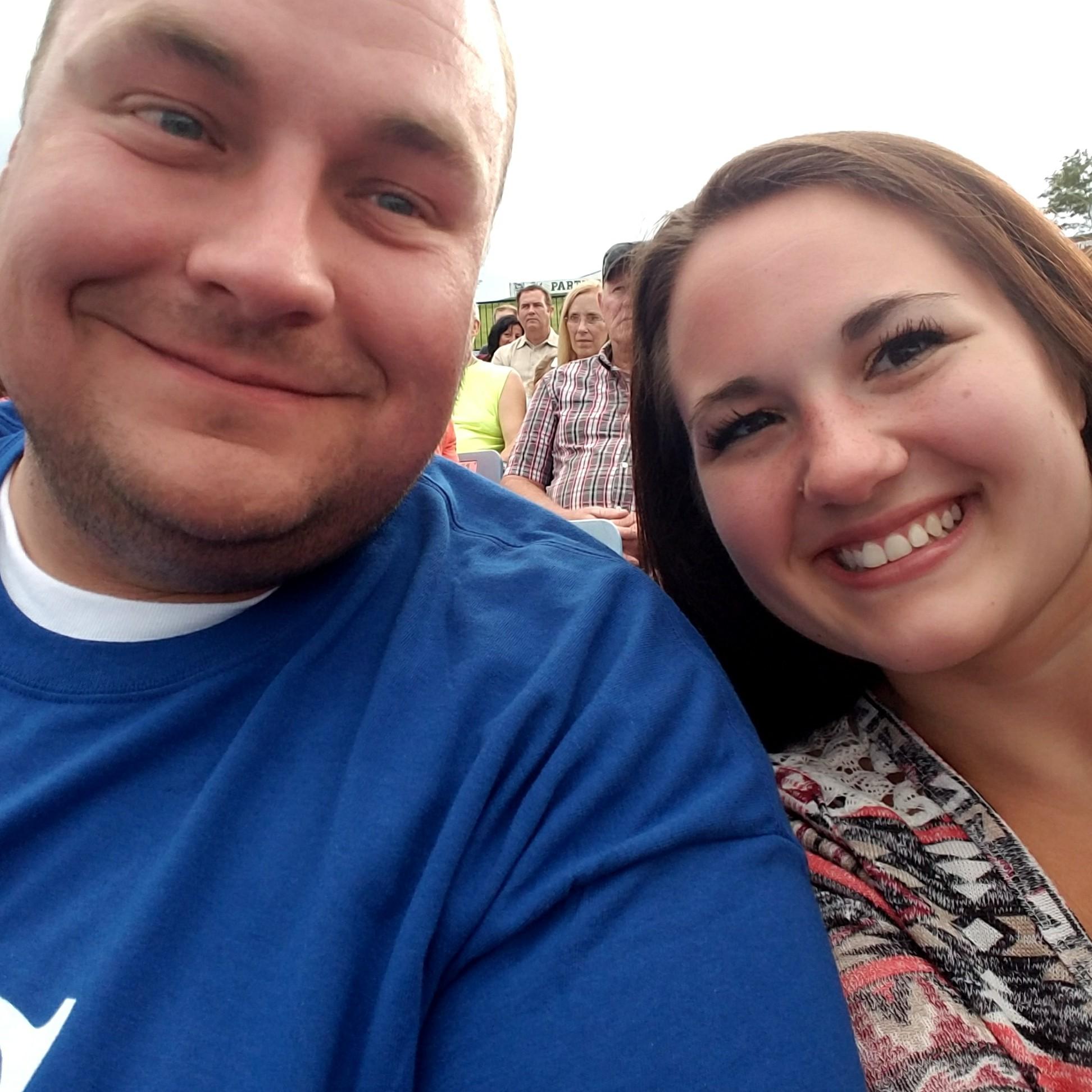 Jason and I at the Mercy Me concert