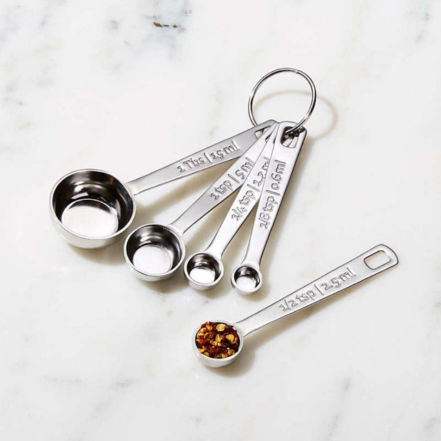 Le Creuset ® 5-Piece Stainless Steel Measuring Spoon Set