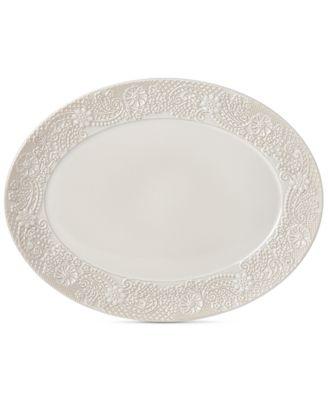 Lenox - Chelse Muse Floral Oval Platter