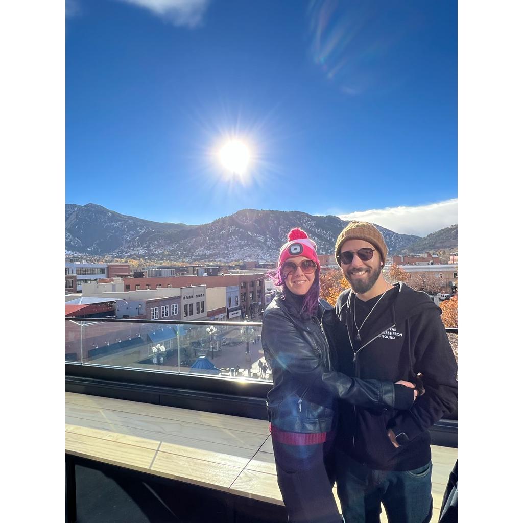 Visiting friends in Boulder Colorado, 2022