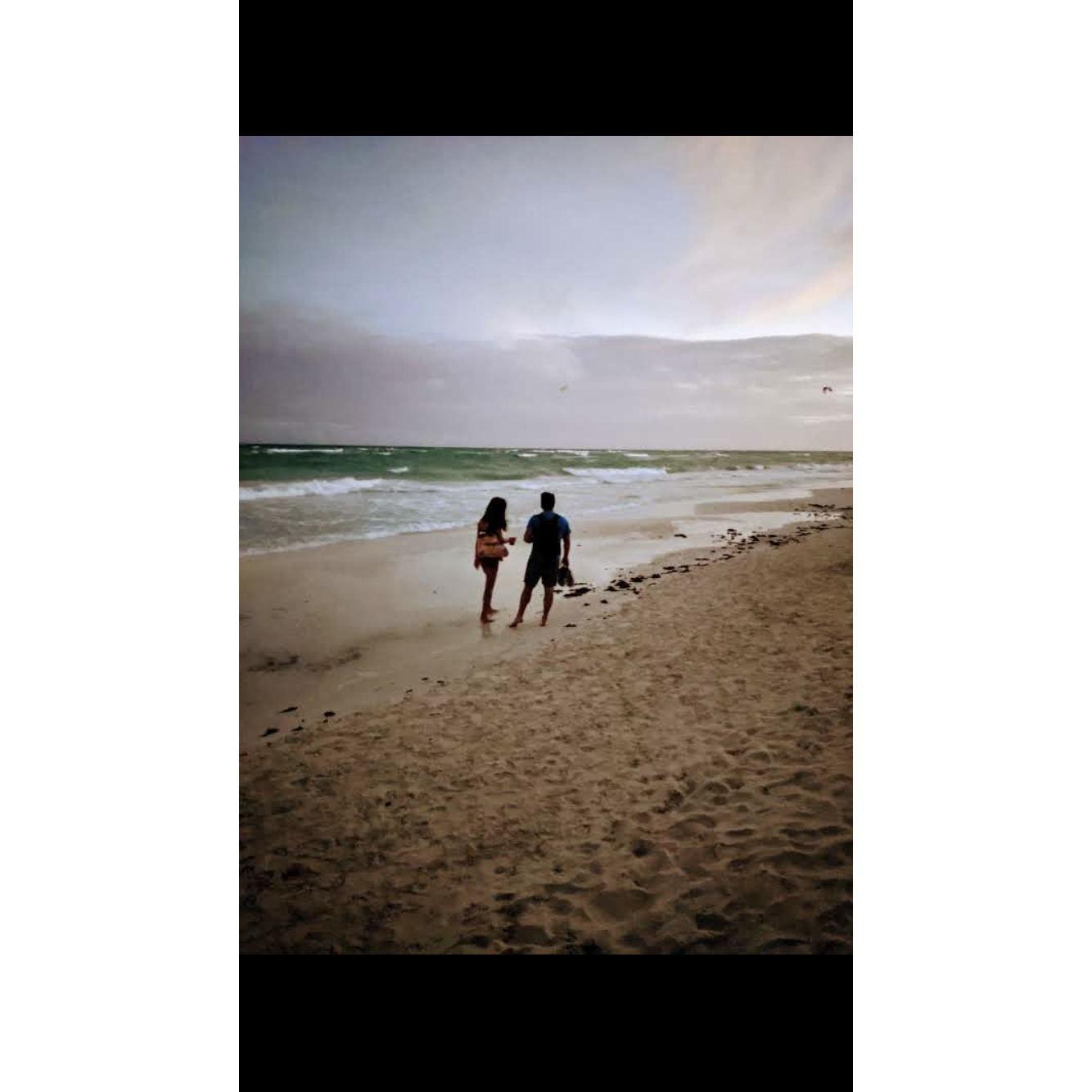 This is the photo all of our friends said would be our save the date. We hadn't even went out on our first real date at this point. 