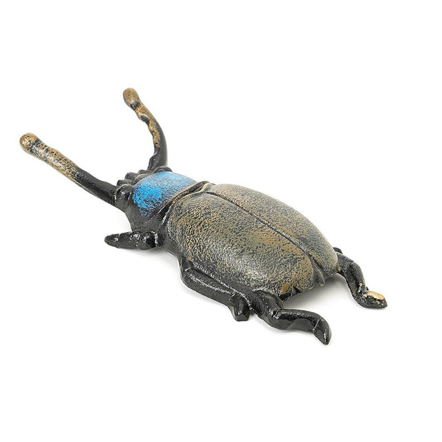 Sungmor Cast Iron Beetle Statue Boot Jack, Vintage Heavy Duty Boot Puller, Cowboy Boot Remover Helper, Rustic Shoe Jack Remover for Work Boots, Garden Boots, Home and Garden Decor Statue