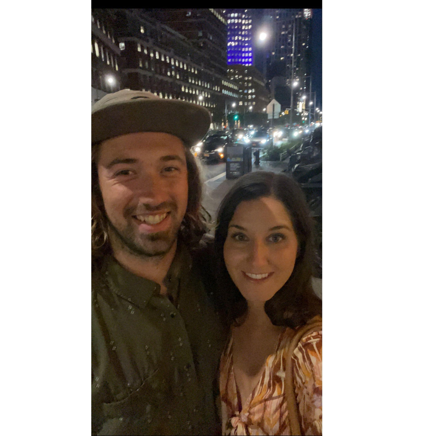 Our first trip to NY together for Ben & Maddy's wedding!
