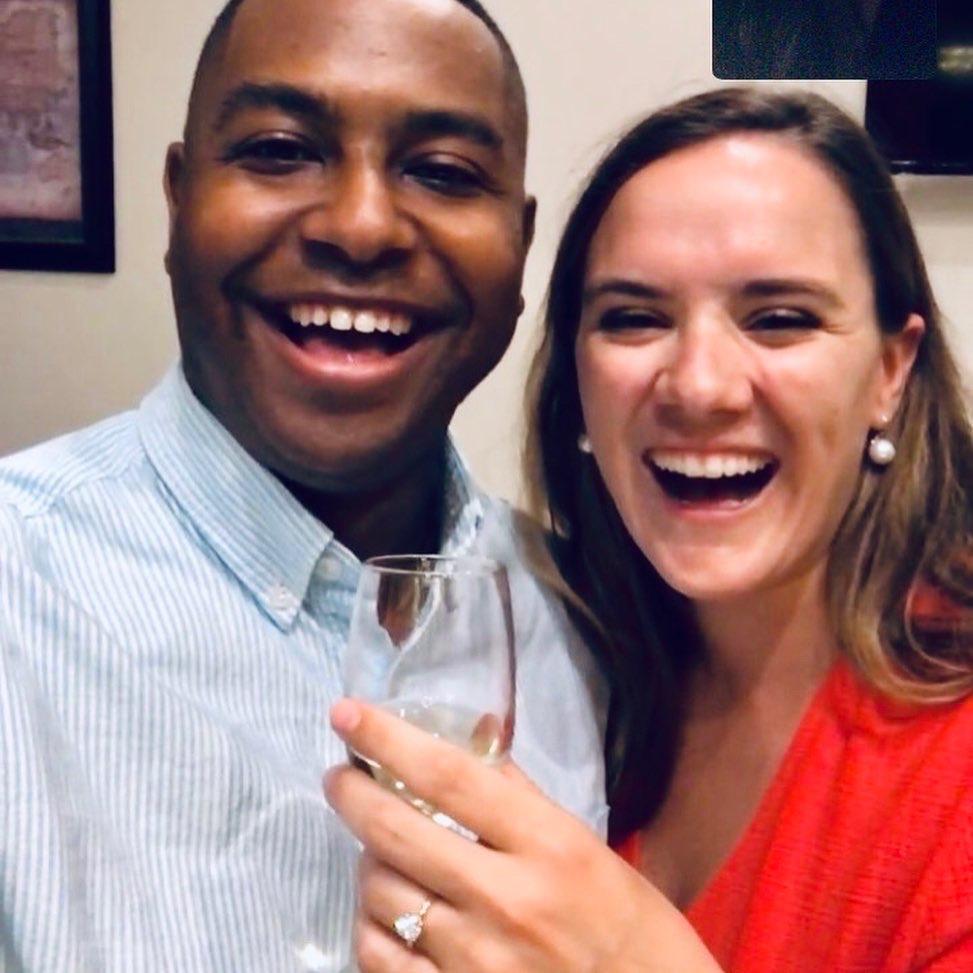 Right after Kate said yes!