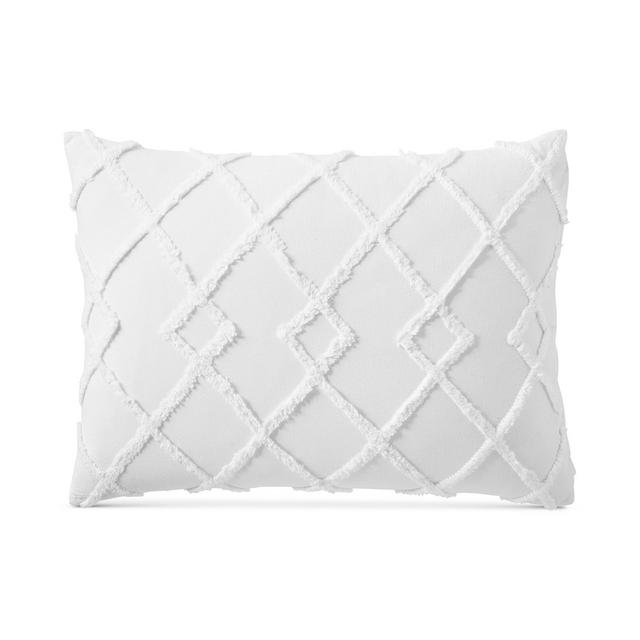 Lucky Brand Diamond Tuft Standard Sham, Created for Macy's