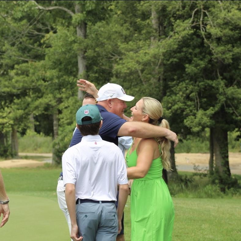 Jim proposed to Marie at Union League National on Meade 9 (06.28.25).
Sal, Jim, Carrie