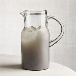 Fog Recycled Glass Pitcher