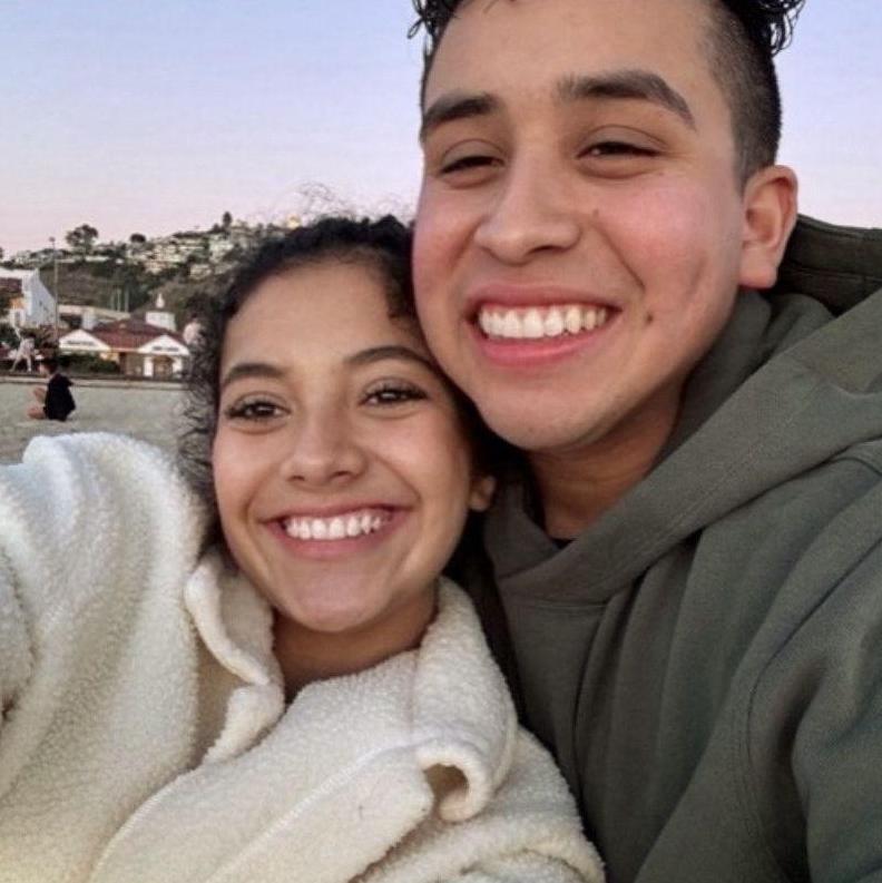 At the Beach! Enjoying quality time together they love to be at the beach and spend anytime that they can get together!