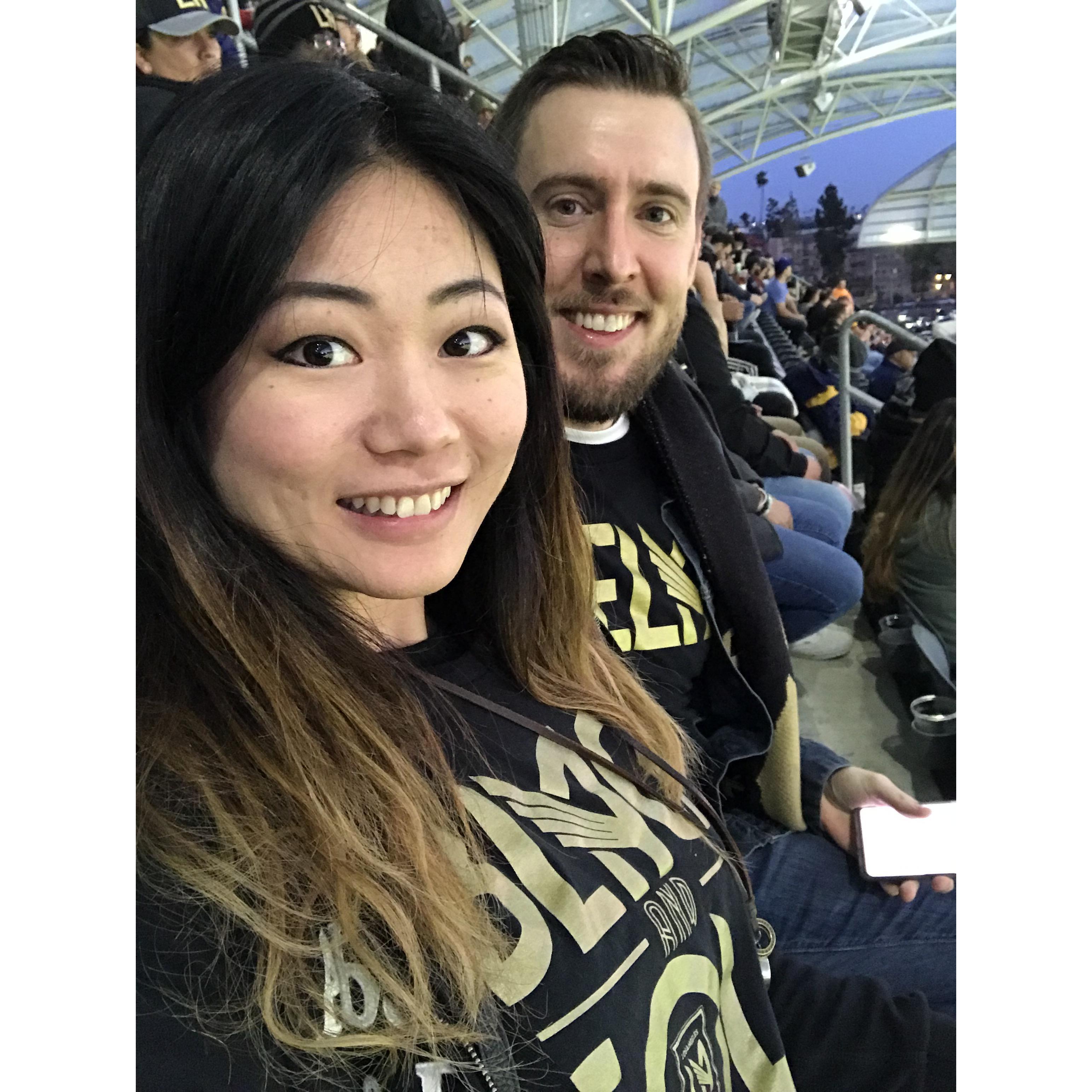 Our 1st LAFC game