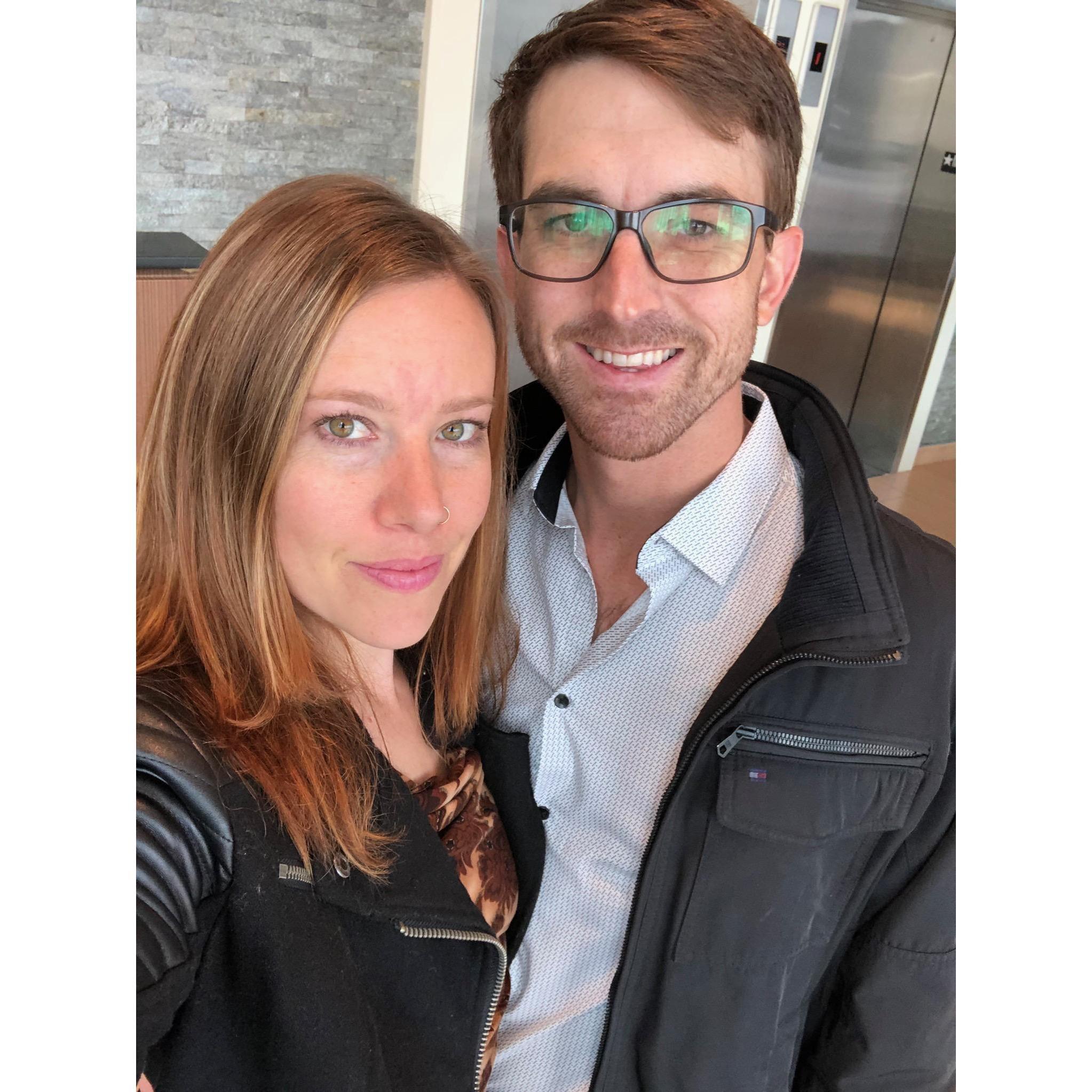 New York 2019- First time Miles met Alinka's NY family