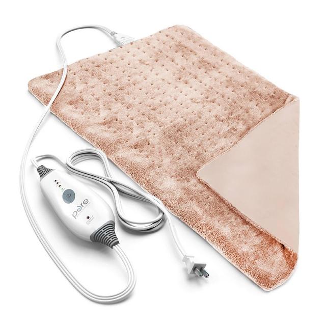PureRelief Deluxe Mauve Heating Pad