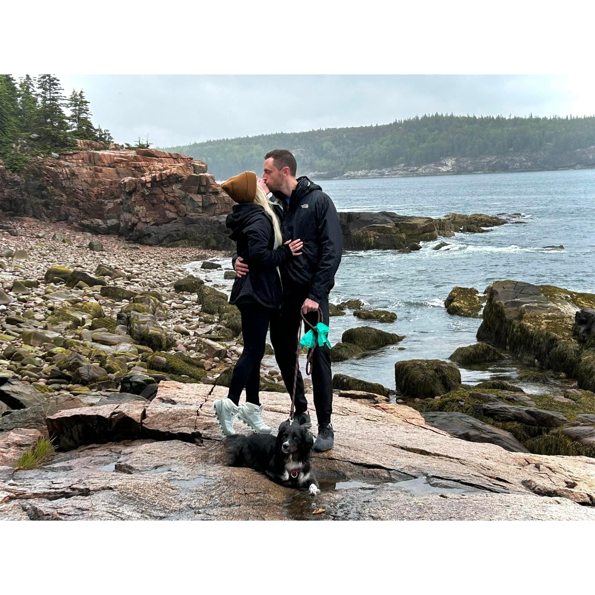 The proposal, Bar Harbor, ME