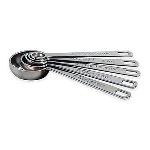 Le Creuset® Stainless Steel Measuring Spoons (Set of 5)