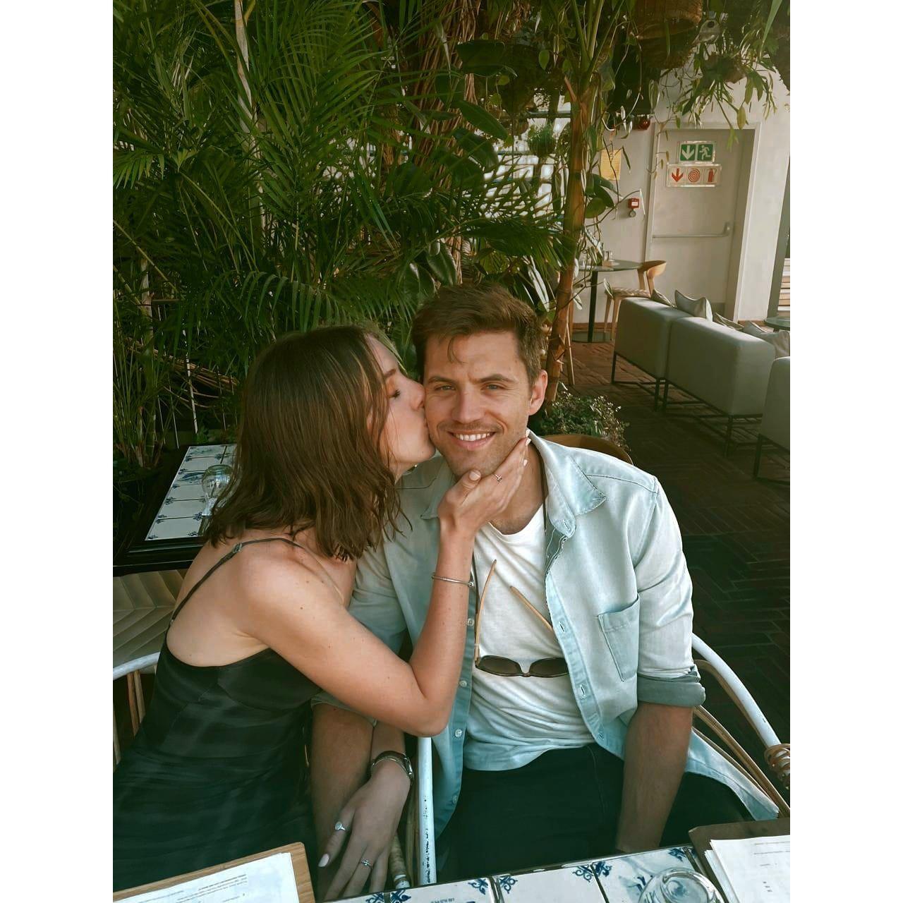 Lots of kisses and love wherever we go!