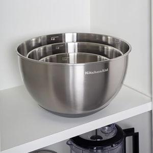 KitchenAid Stainless Steel Mixing Bowls, Set of 3
