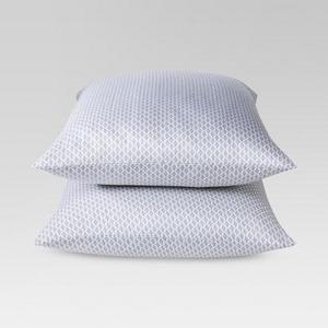 Performance Printed Pillowcase (Standard) Gray 400 Thread Count - Threshold™