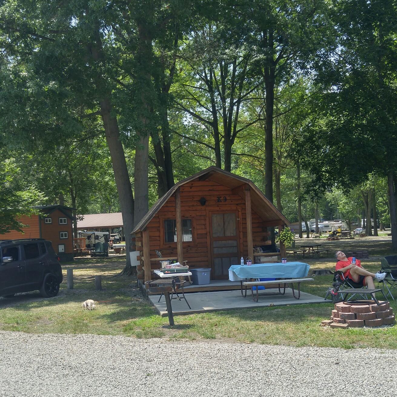 Buckeye Lake KOA campground 2nd year.
