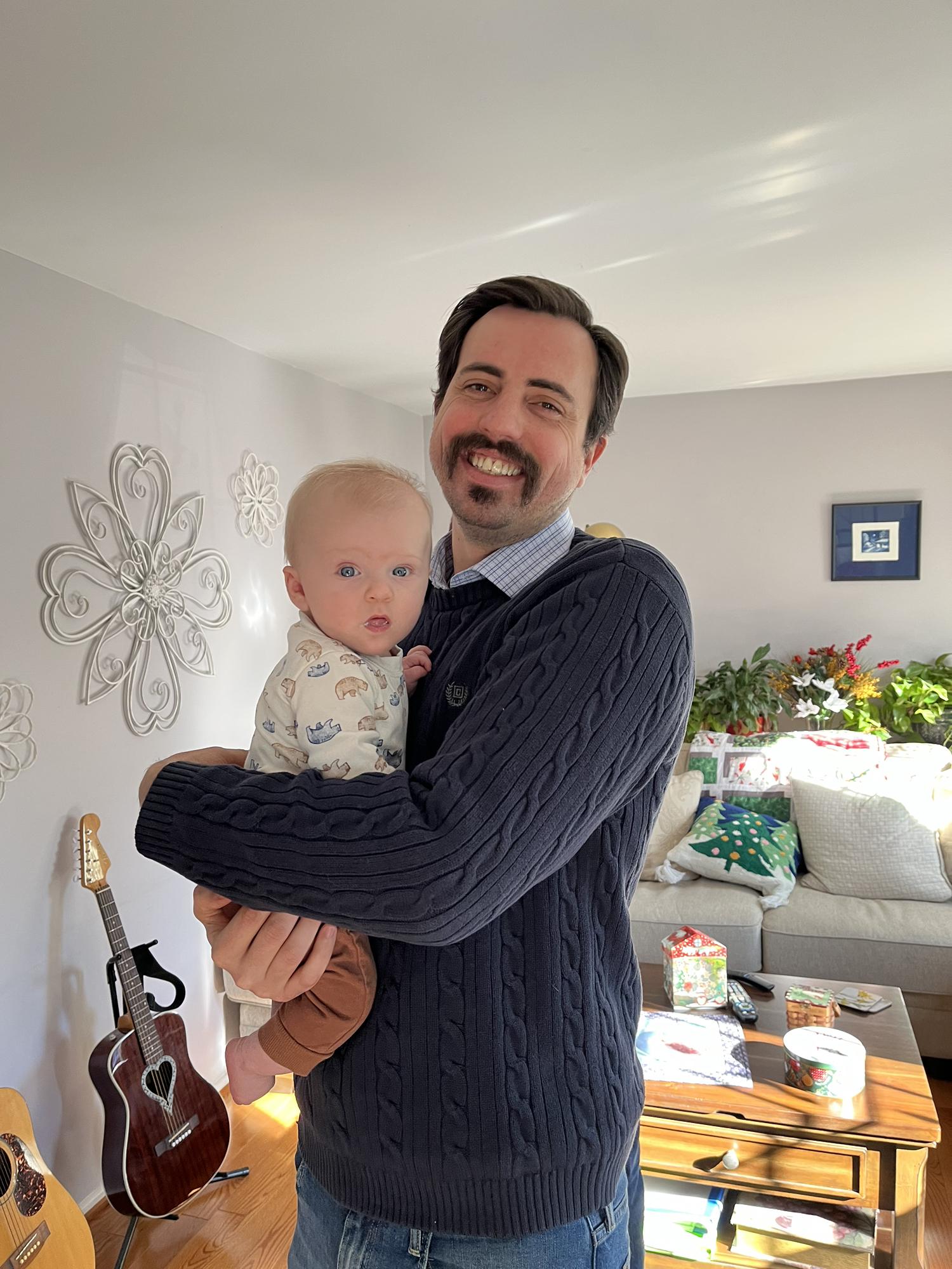 Thomas and our nephew Sonny Kendall ❤️