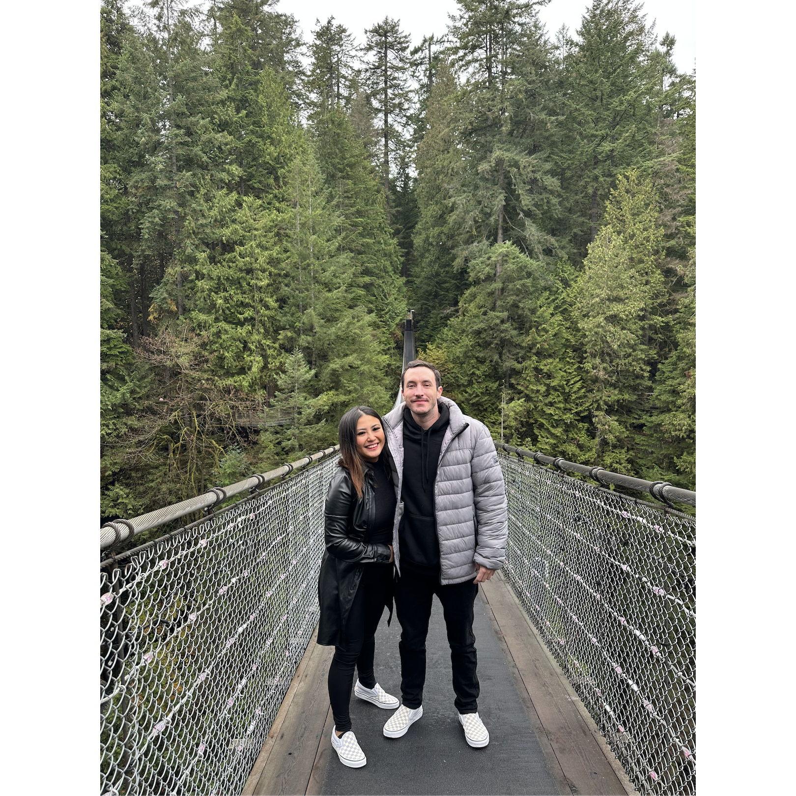 Made it official boyfriend and girlfriend in Canada; Nov. 21, 2022