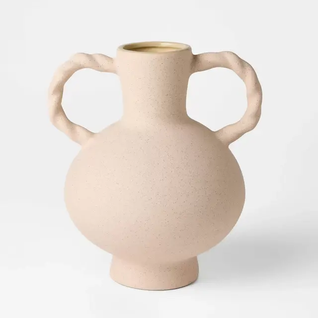 Twisted Handle Ceramic Vase - Threshold™ designed with Studio McGee