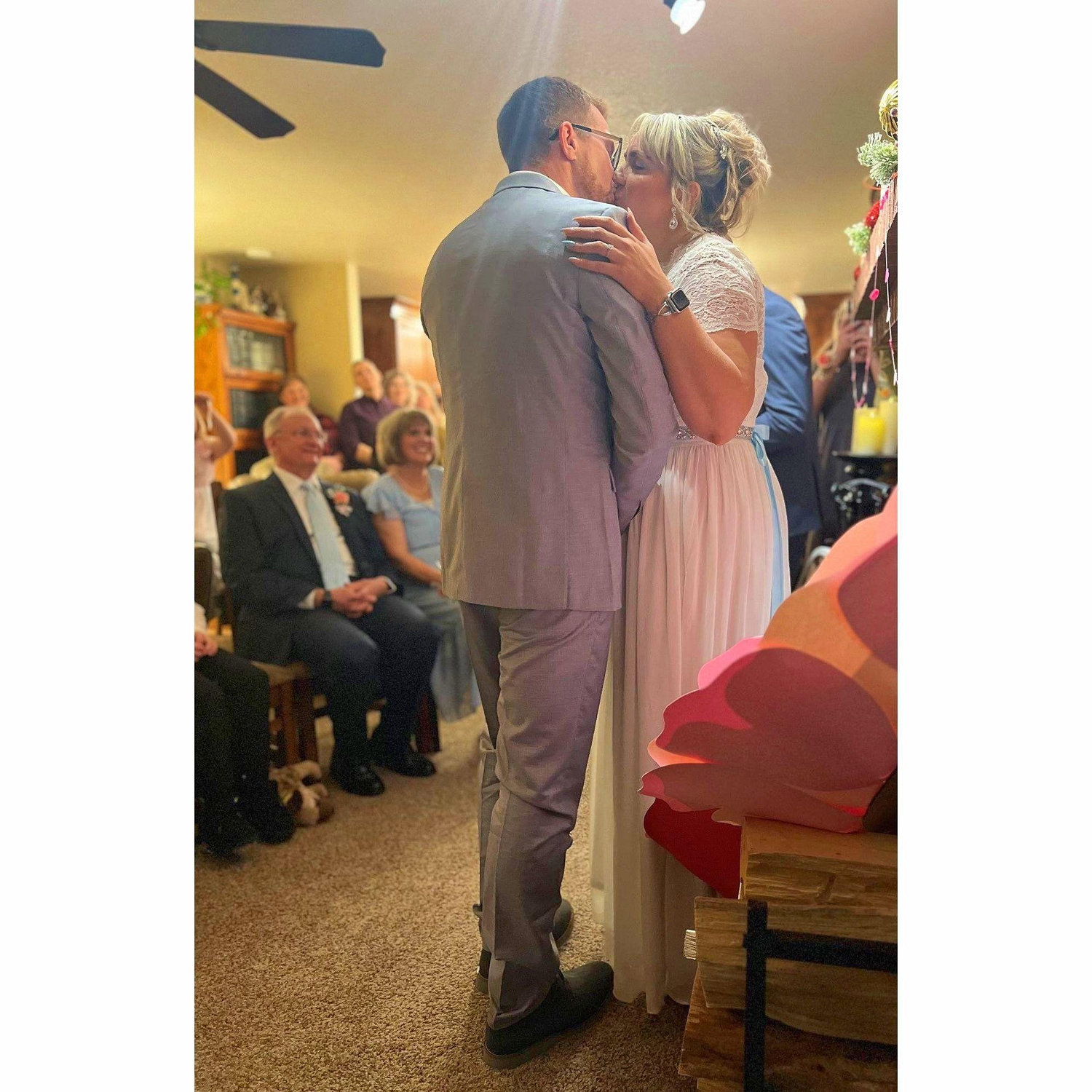 You may now kiss the bride!