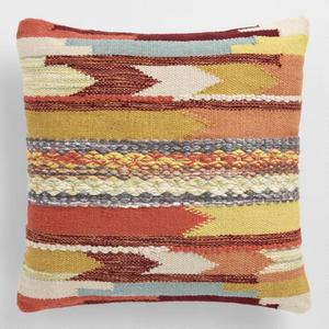 Desert Woven Indoor Outdoor Throw Pillow