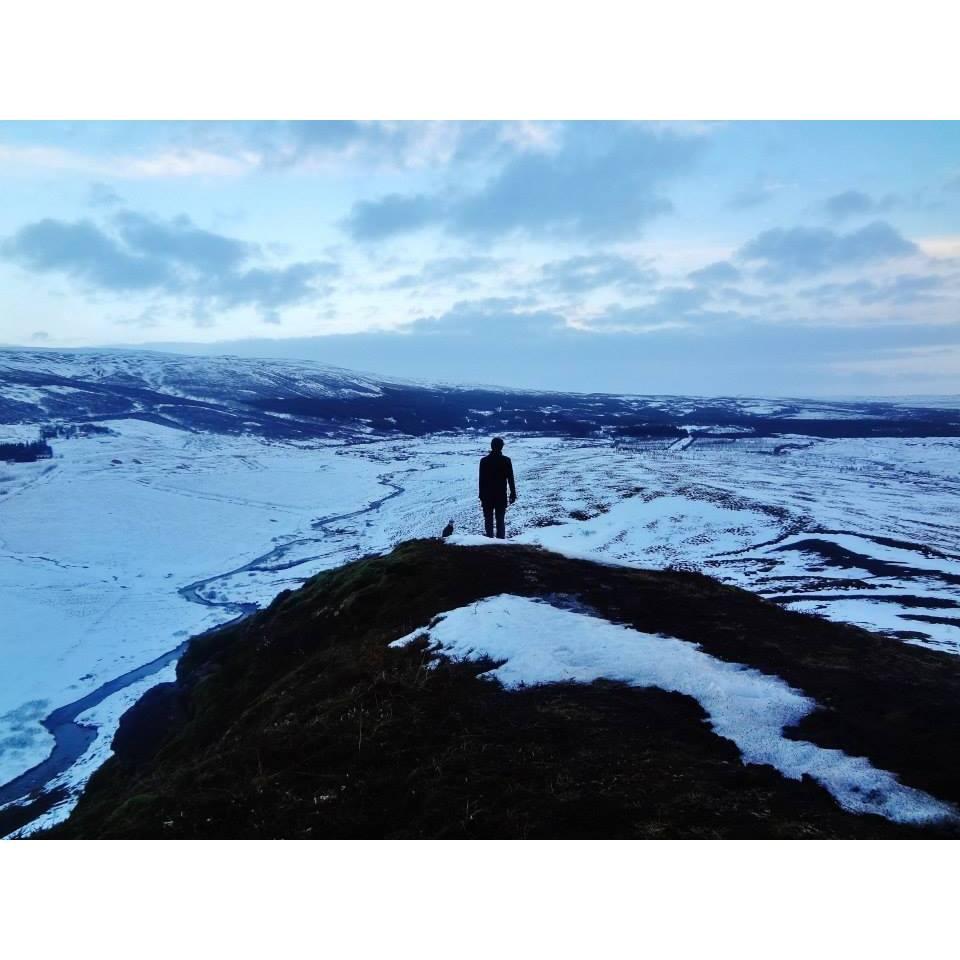 A photo of Magnús on Sharyn's first trip to Iceland (2014)