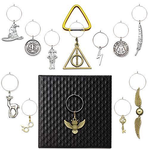 Potter Drink Markers Wine Glass Charms Decor (12PCS/Set)