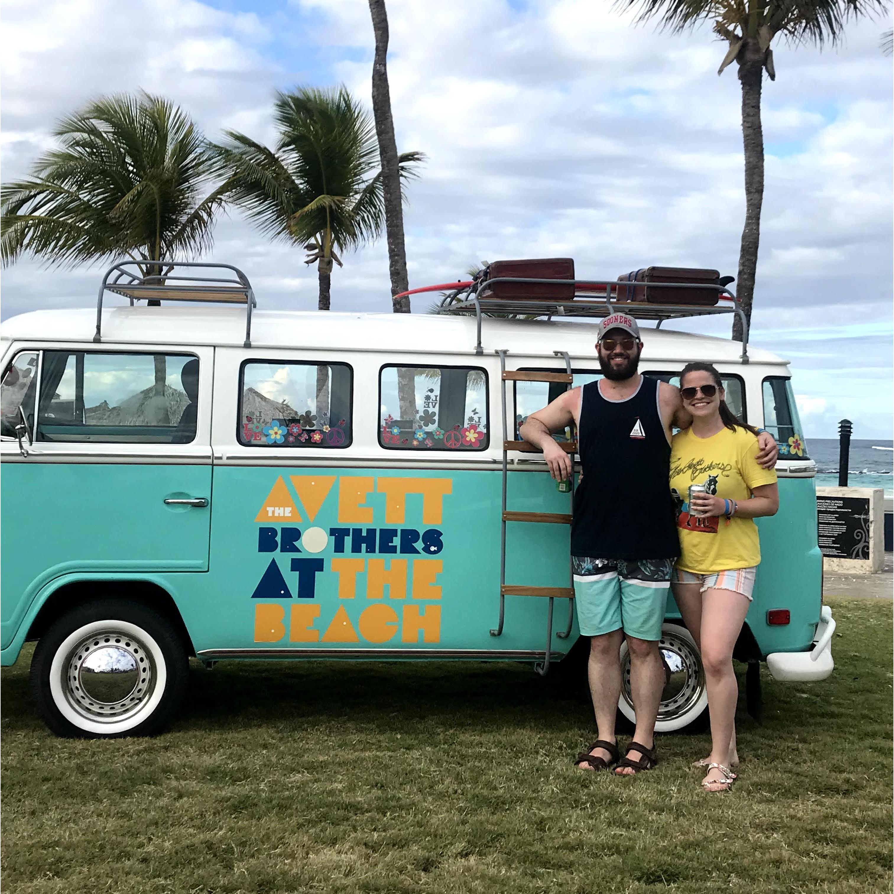 Hillary's 30th birthday in the Dominican Republic