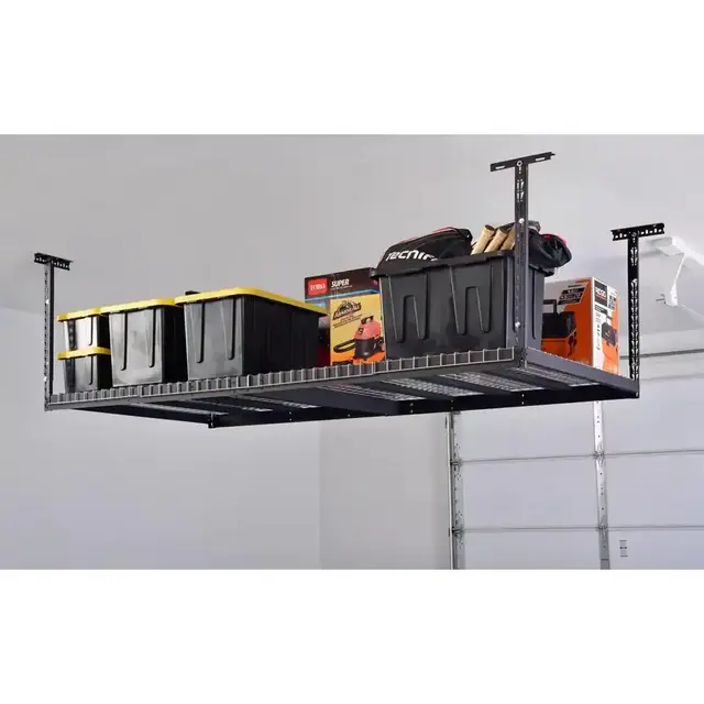 Adjustable Height Ceiling Mount Garage Rack