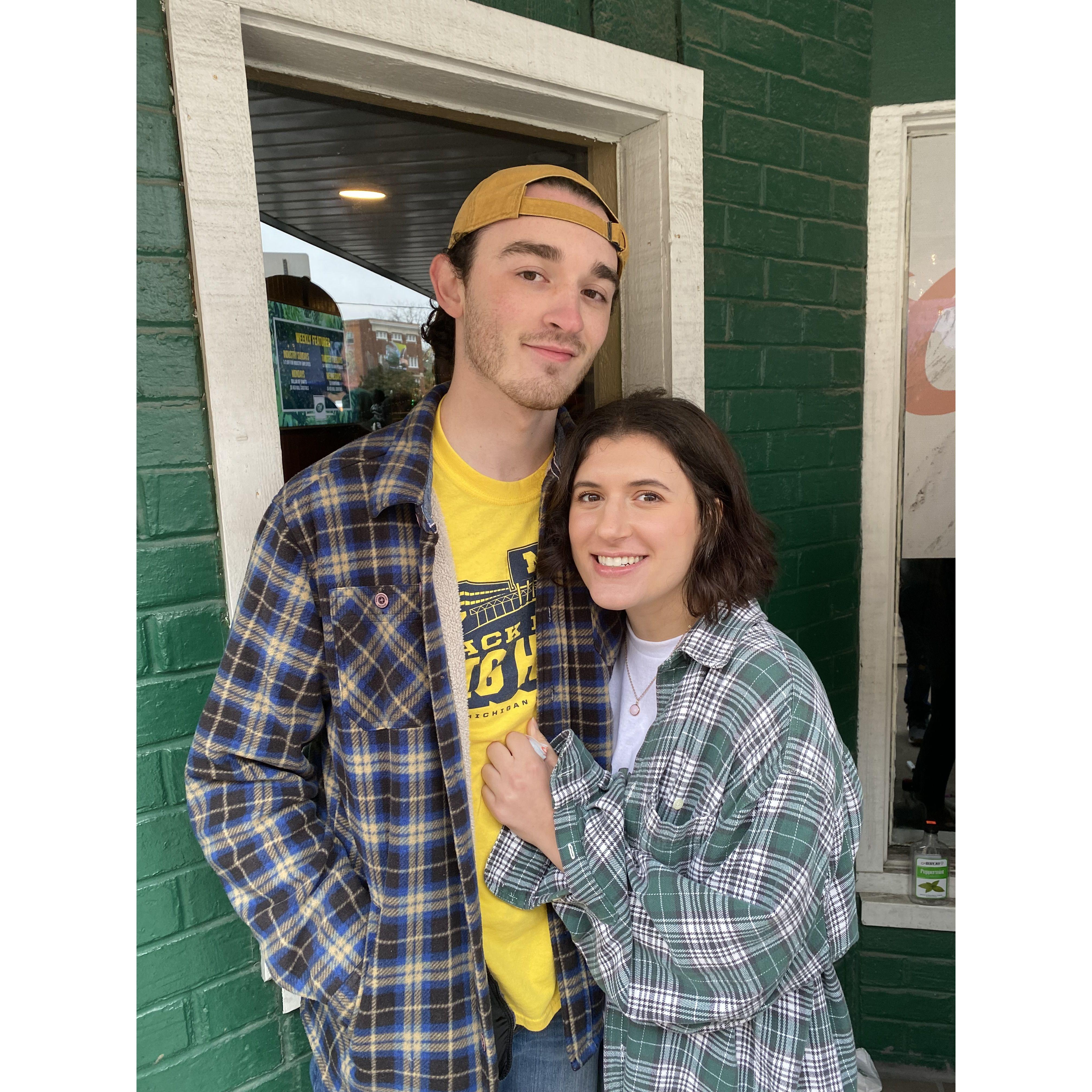 Michigan/Michigan State football game 2021