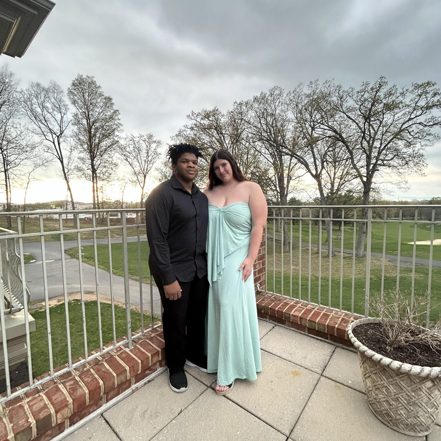 Just a girl, her date, and a night to remember! Our first sorority function together.