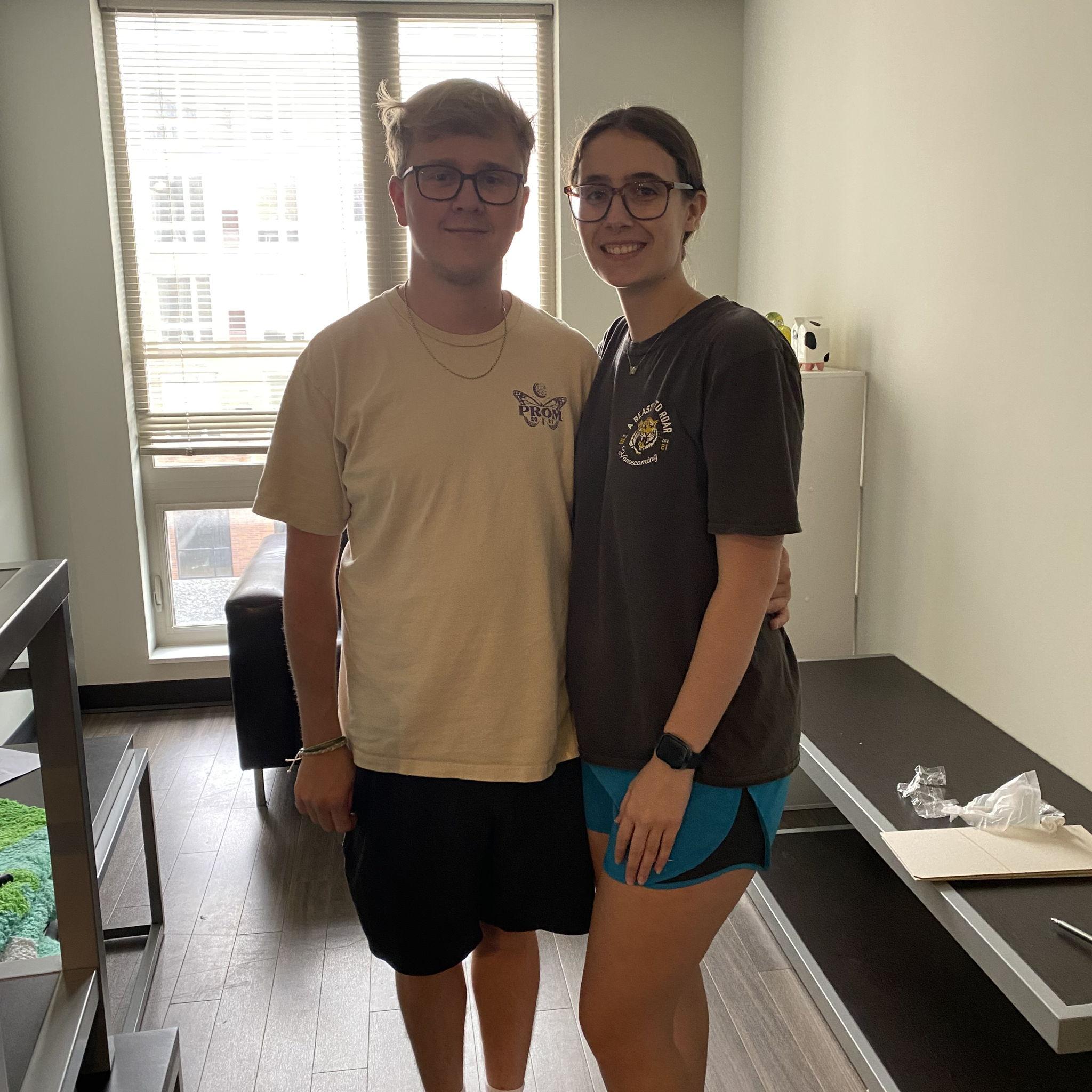 Our first apartment!