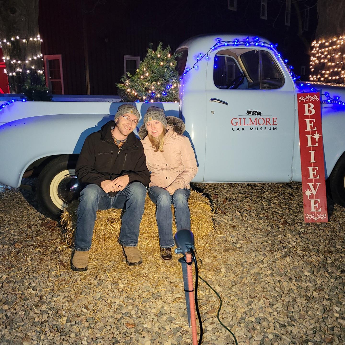 Right before he proposed!