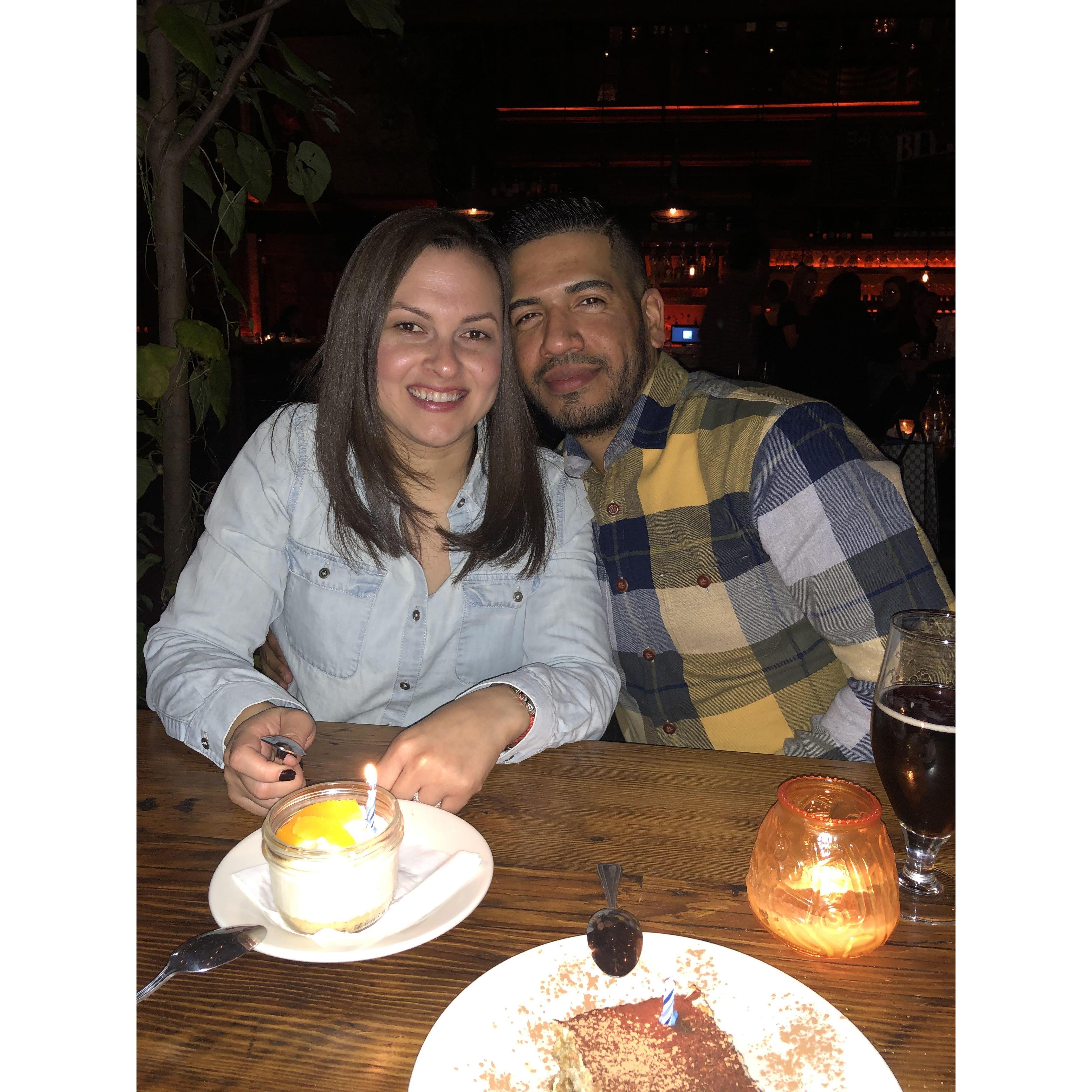 Date Night in our favorite spot.