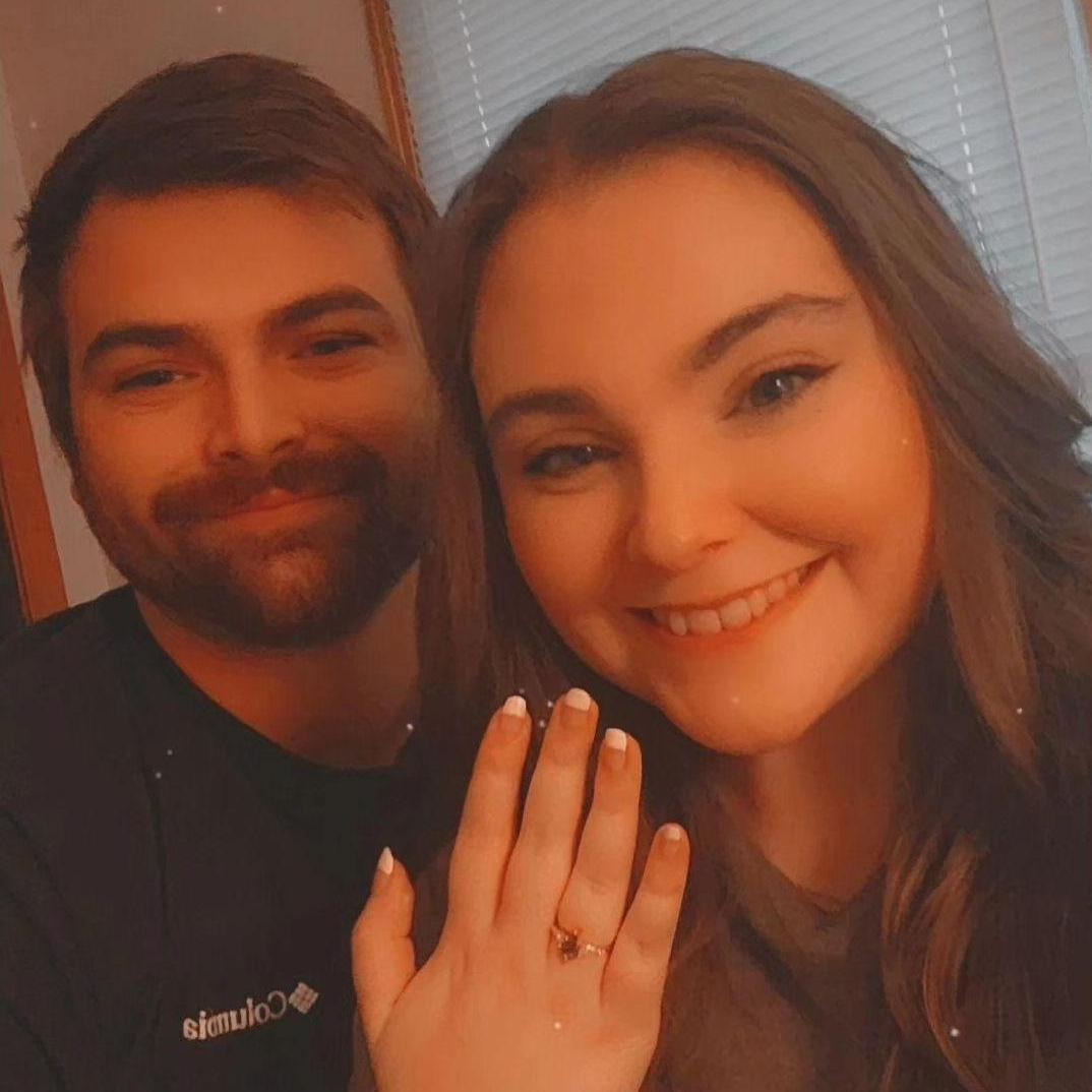 He popped the question!