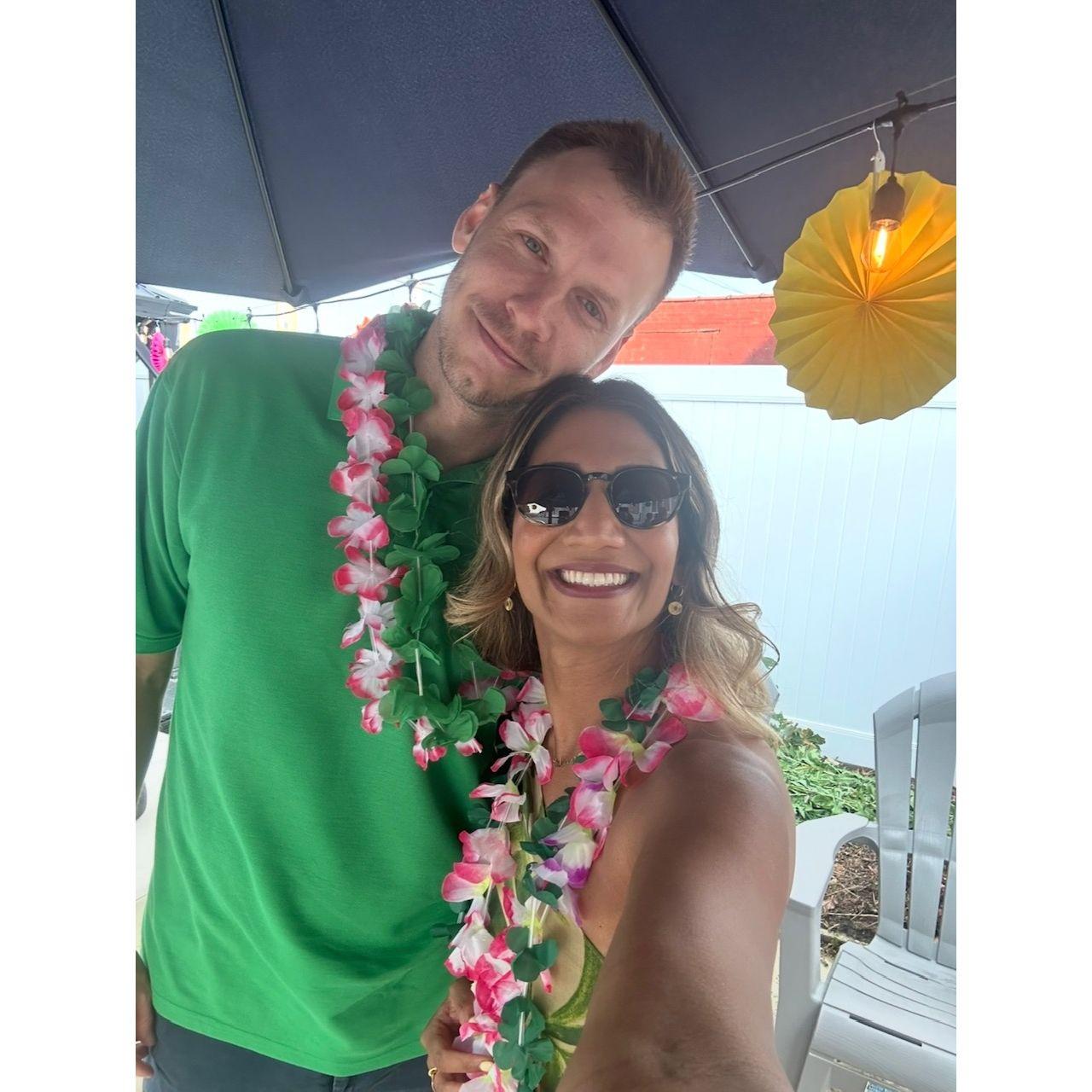 Sometimes Avasa gets Patrick to dress up :)