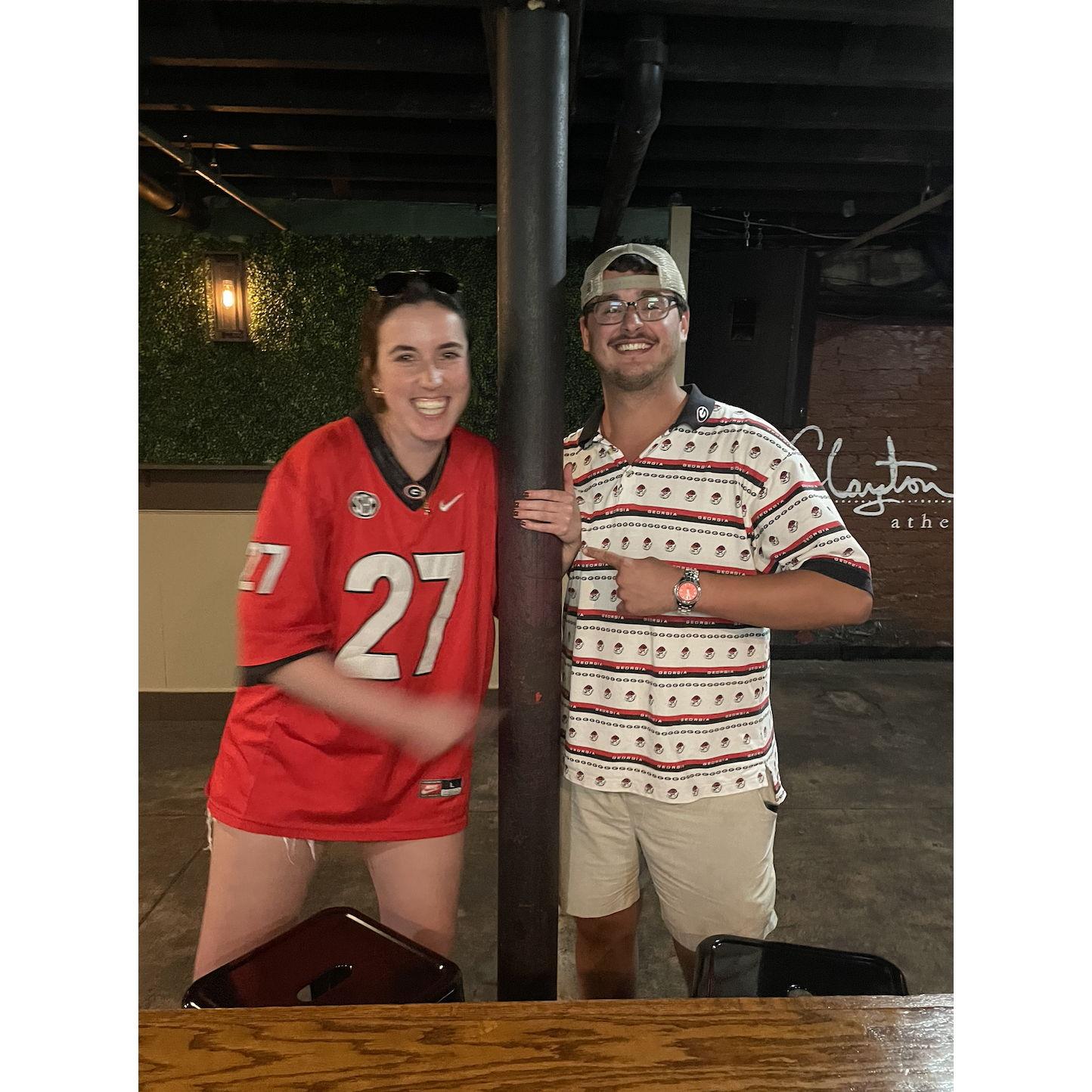 the exact spot we met in college- in the Whiskey basement
RIP Whiskey Bent