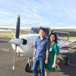 Aerial sightseeing and/or flying lession
