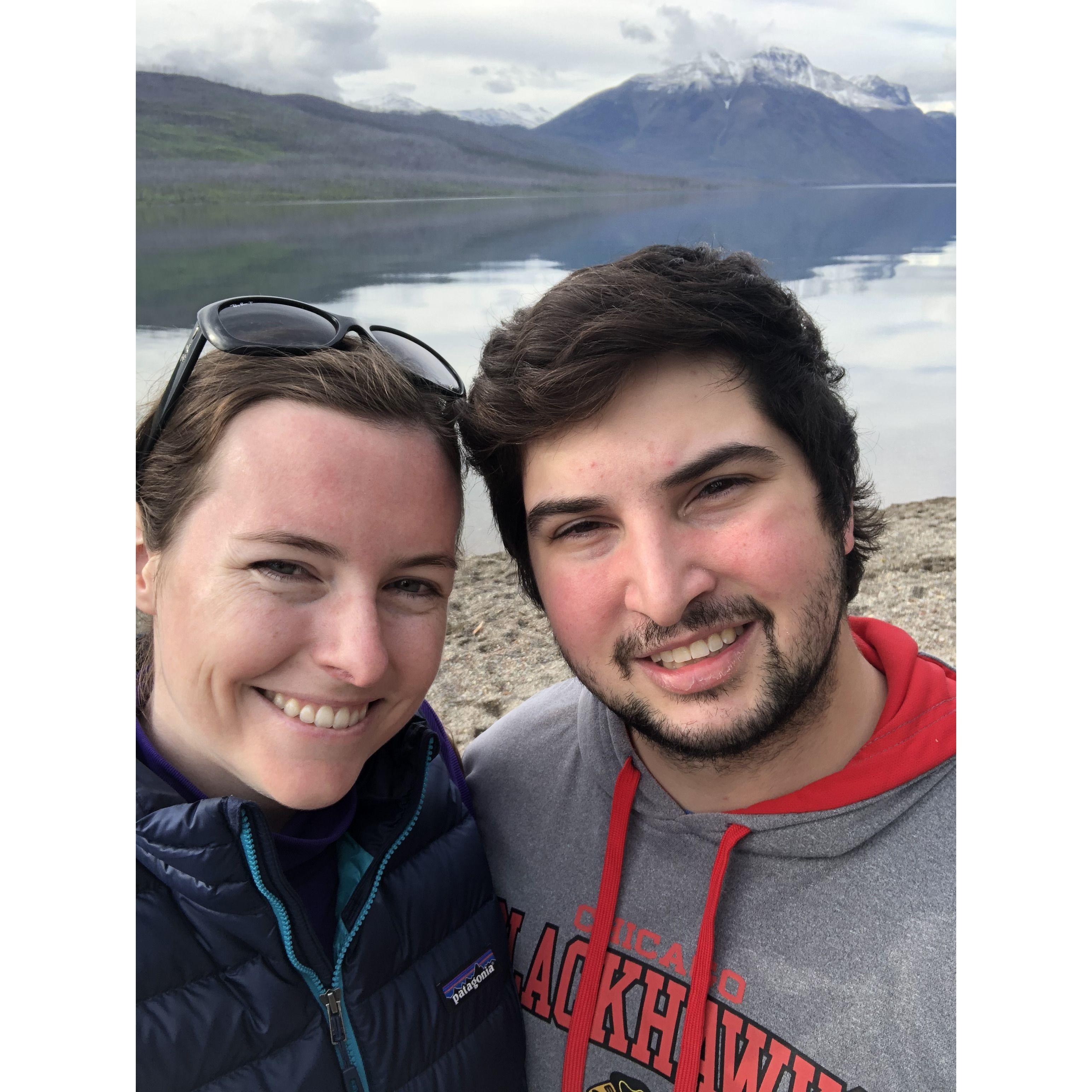 Glacier National Park - the trip everyone at work said I was going to get engaged on