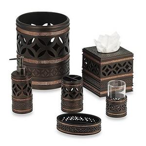 India Ink Anaka Toothbrush Holder in Bronze