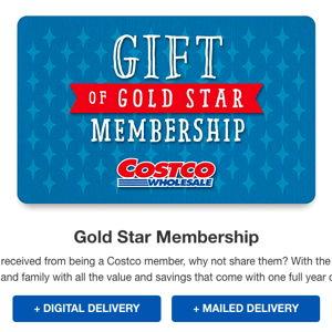 Costco 1-year Membership