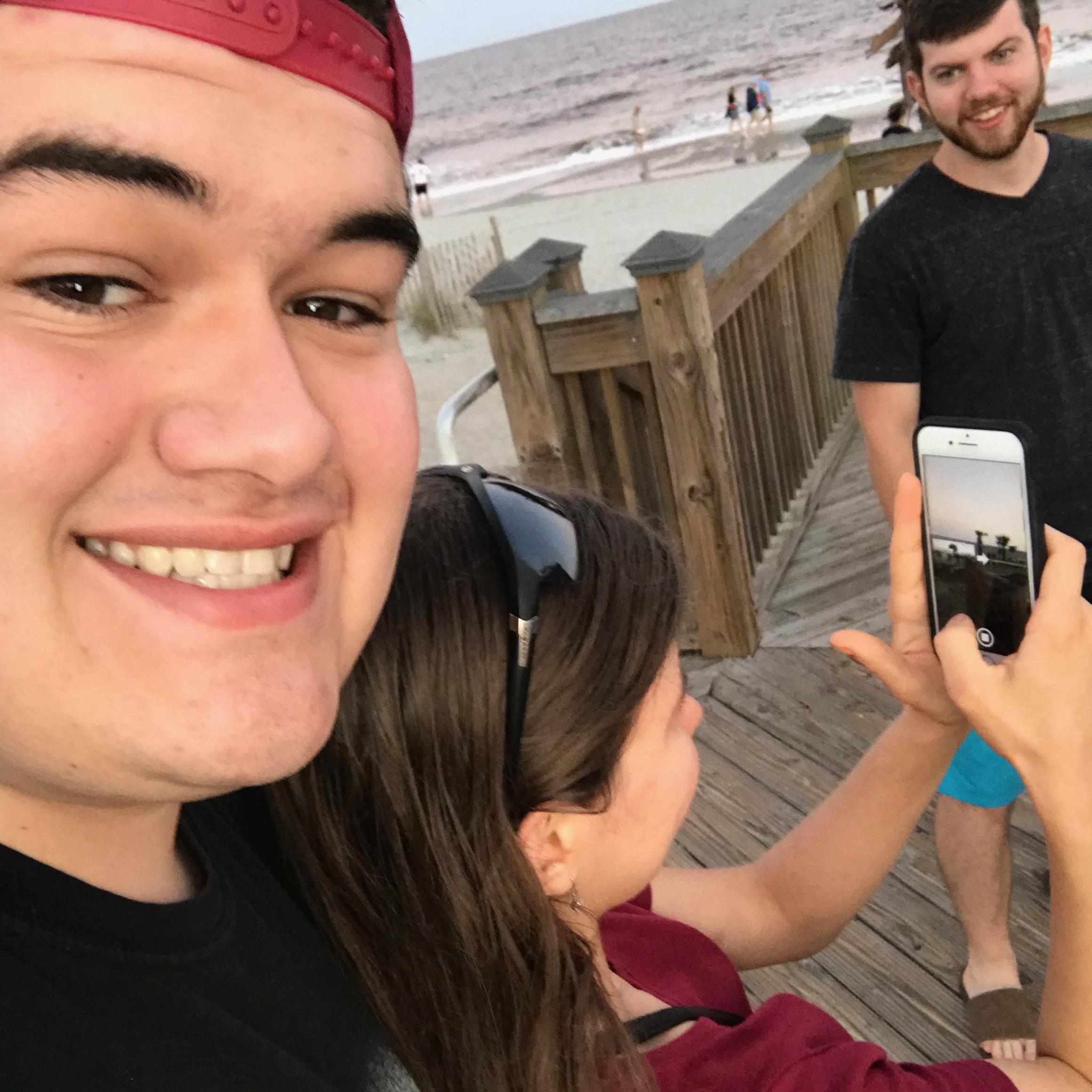She had no idea I was taking this picture.