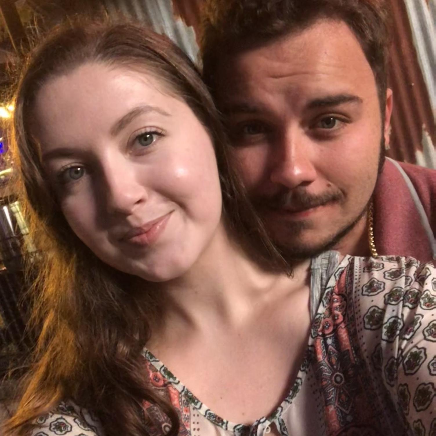 This was taken on Amber's first trip to visit Jeremy and meet his family!