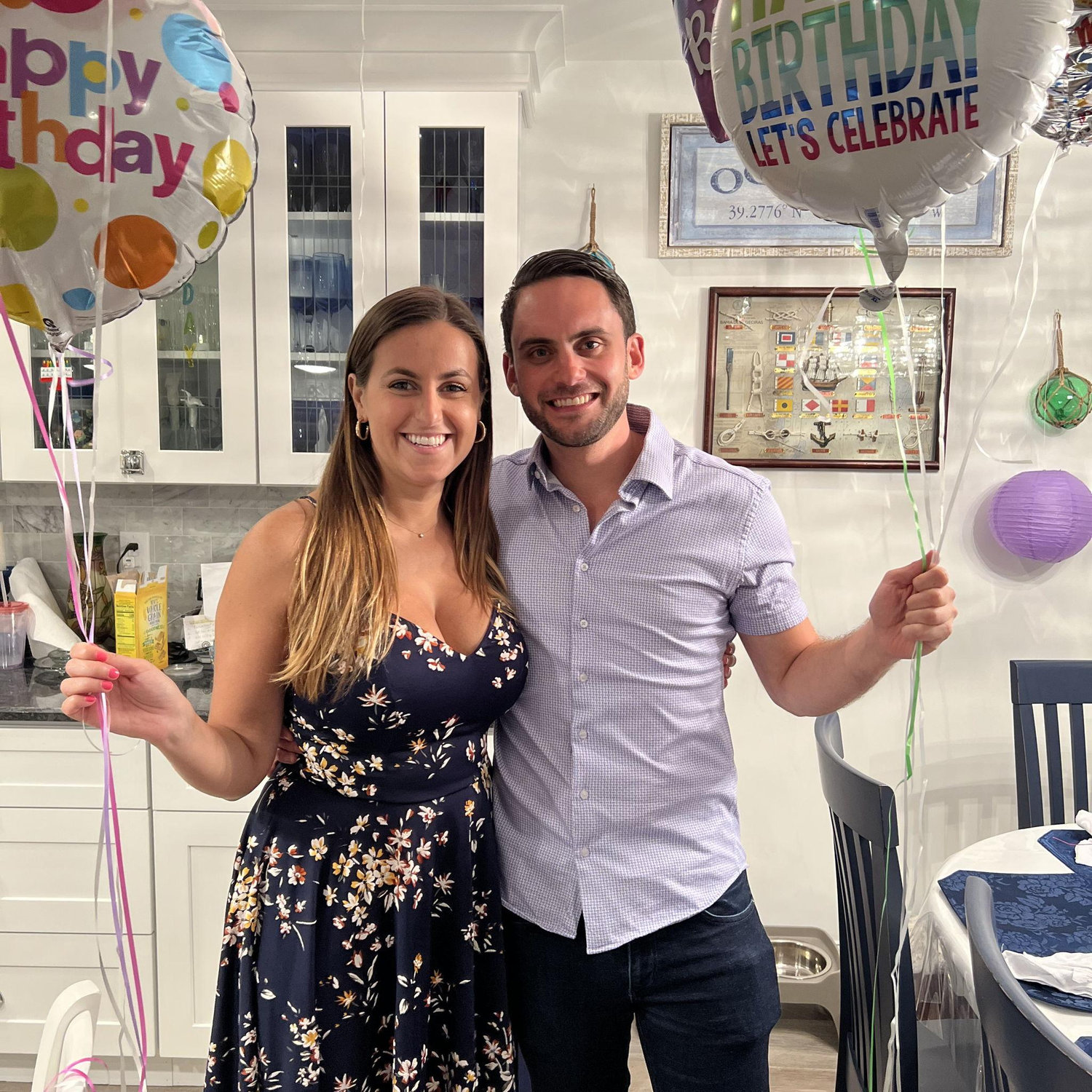 Steve and his family surprised Angela for her birthday! June 2022 down the shore, Ocean City NJ.