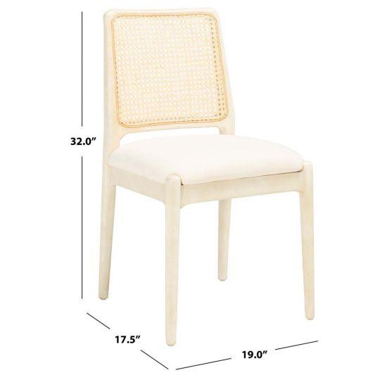 Safavieh Reinhardt Rattan Dining Chair (Set of 2)