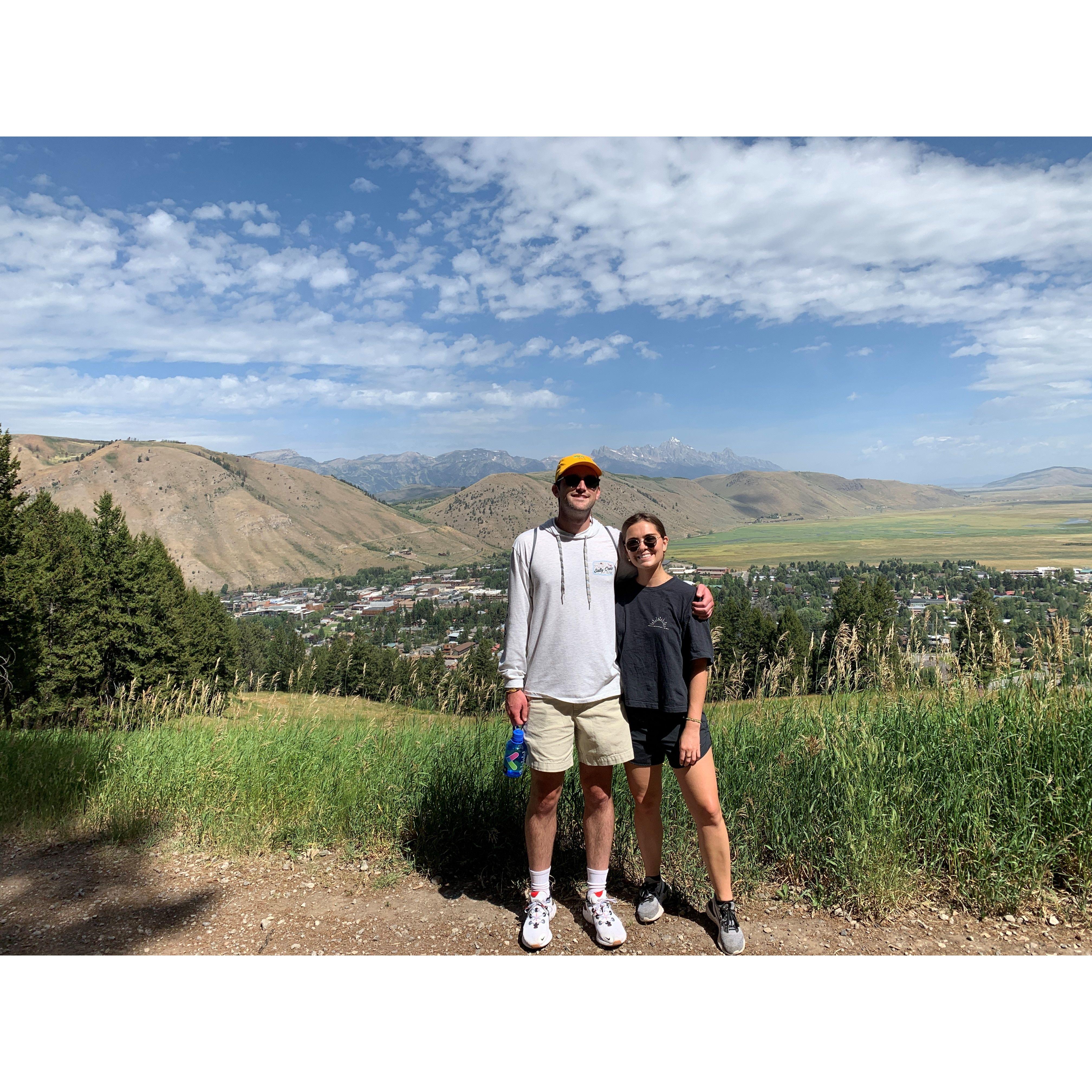 Hiking at Snow King!